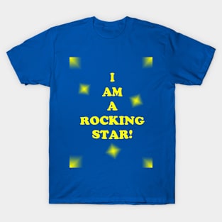 Rocking Star- Yellow T-Shirt